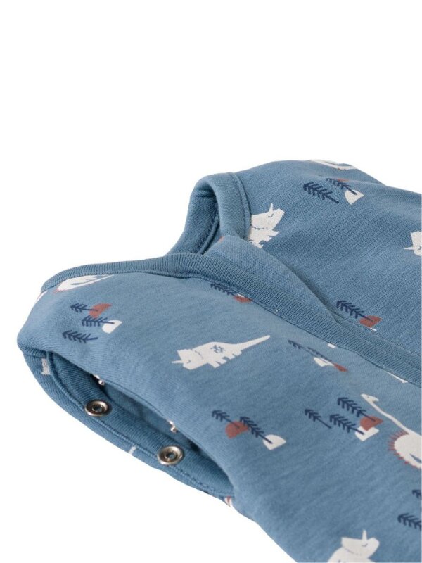 Fresk Sac de dormit cocon din bumbac organic 0-3 luni model Dino