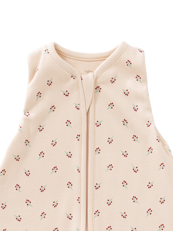 Fresk Sac de dormit din bumbac organic 0-3 luni model Berries