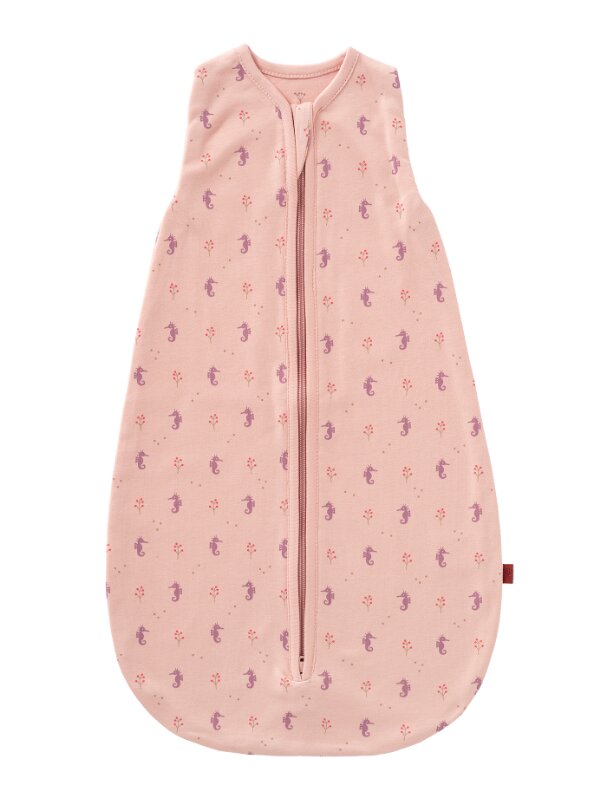 Fresk Sac de dormit din bumbac organic 0-3 luni model Seahorse