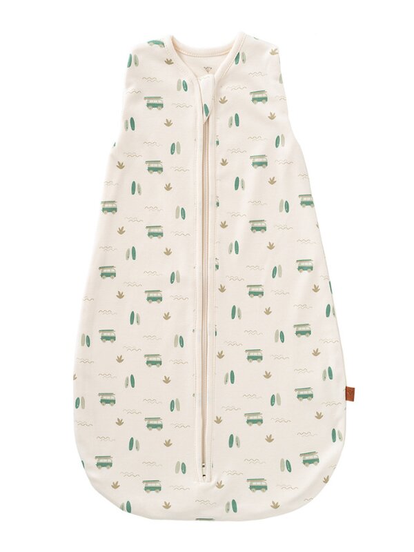 Fresk Sac de dormit din bumbac organic 0-3 luni model Surfboy