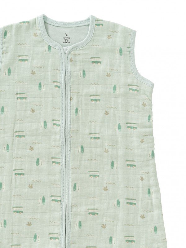 Fresk Sac de dormit din muselina 12-18 luni model Surfboy