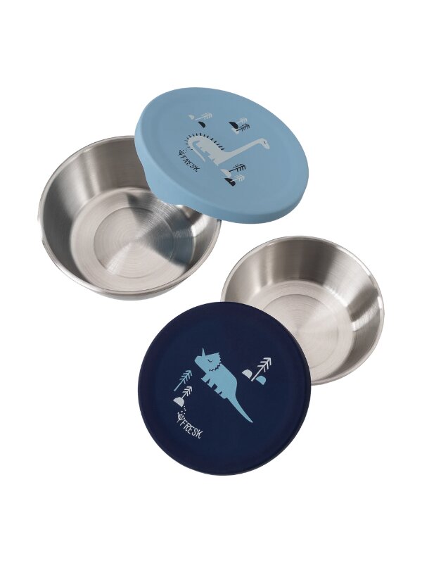 Fresk Set 2 recipiente pentru gustari Dino