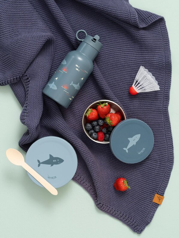 Fresk Set 2 recipiente pentru gustari Shark