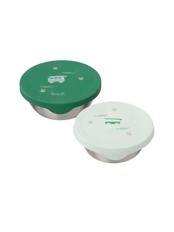 Fresk Set 2 recipiente pentru gustari Surfboy