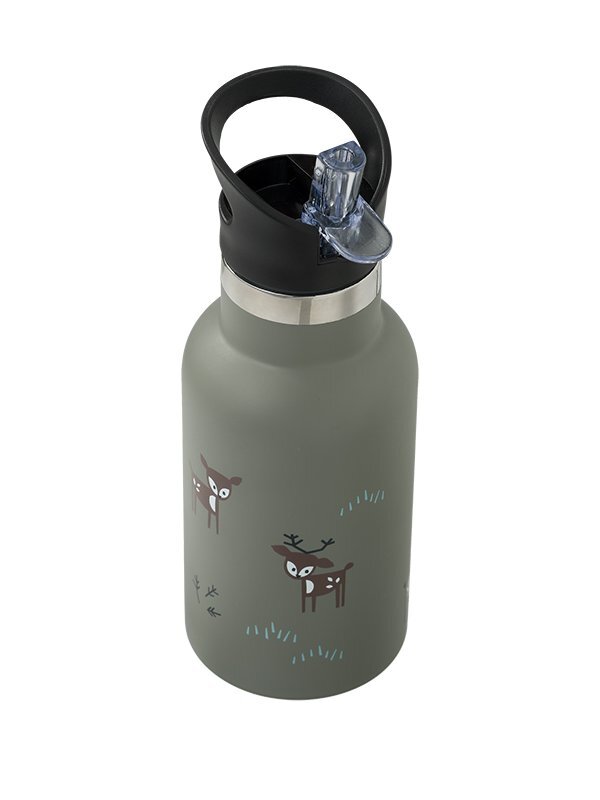 Fresk Sticla termos pentru copii New Nordic Deer Olive