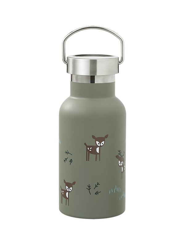 Fresk Sticla termos pentru copii New Nordic Deer Olive
