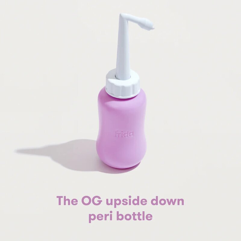 FridaMom Dus vaginal Roz pentru igiena intima 300 ml cu punga de depozitare