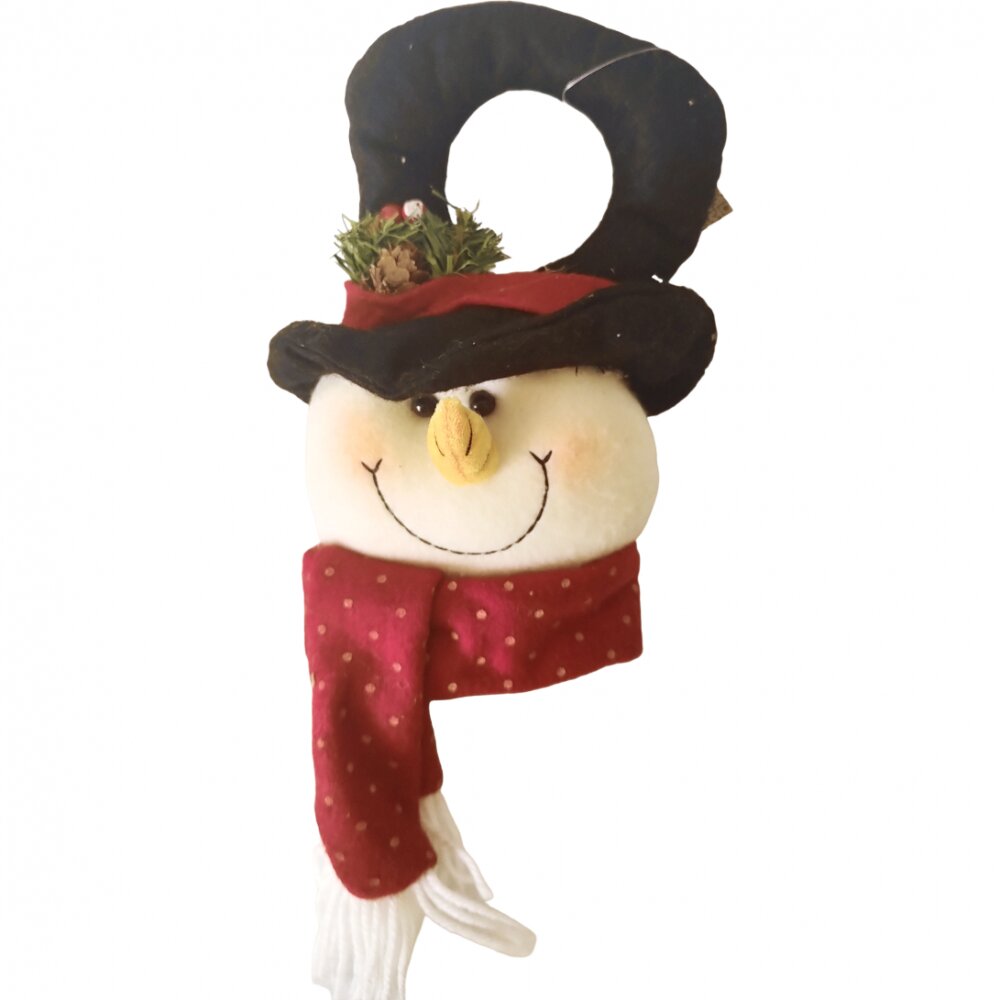 Friendlies Plush Decoratiune maner usa Craciun 26 cm om de zapada
