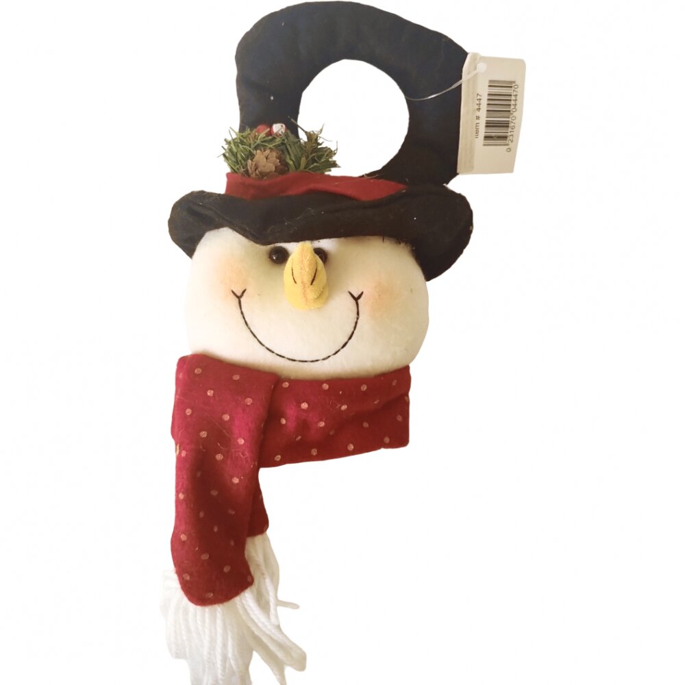Friendlies Plush Decoratiune maner usa Craciun 26 cm om de zapada