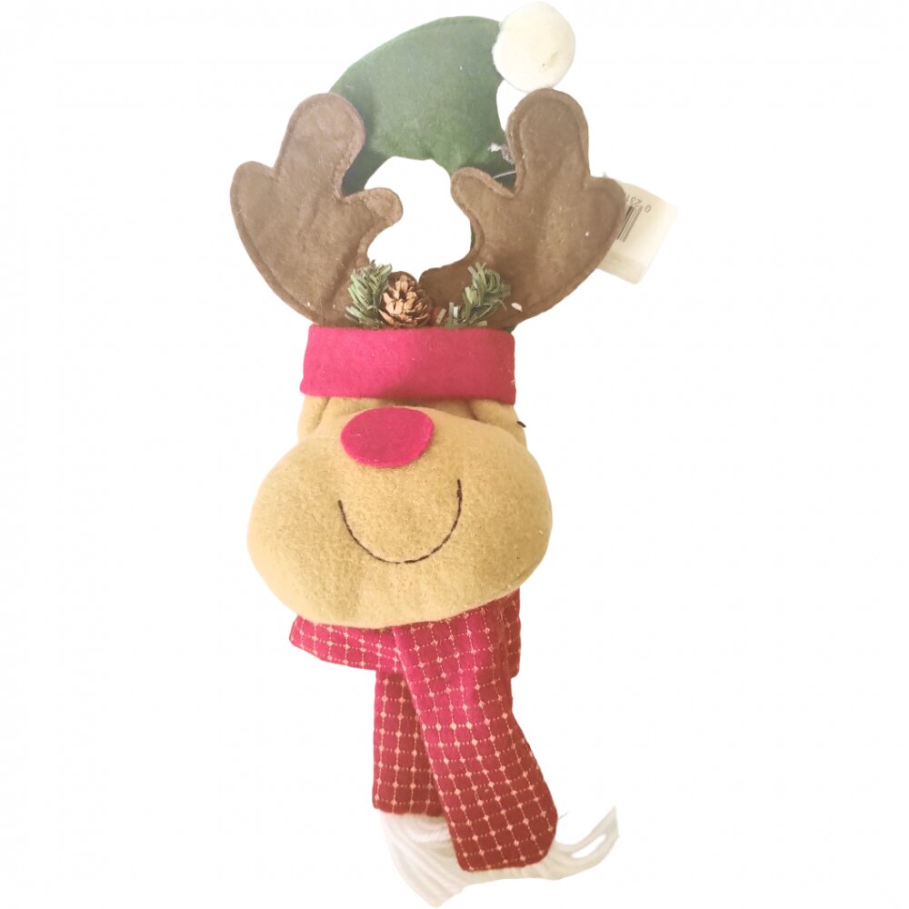 Friendlies Plush Decoratiune maner usa Craciun 26 cm ren