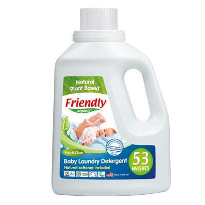 Friendly Organic Detergent lichid organic pentru rufe fara miros spalare automata