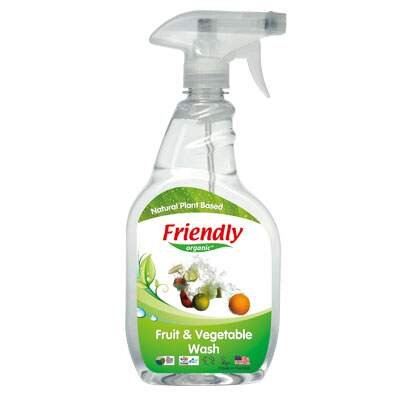 Friendly Organic Spray bio pentru splarea fructelor si legumelor 650 ml