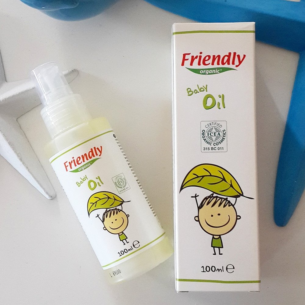 Friendly Organic Ulei de masaj pentru bebelusi 100 ml