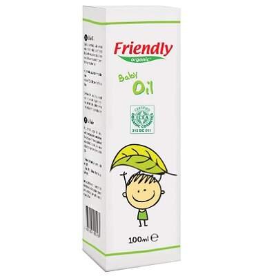 Friendly Organic Ulei de masaj pentru bebelusi 100 ml