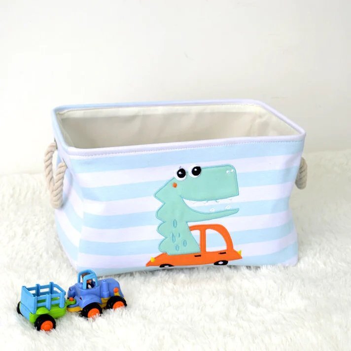 Ginger Home Cos pentru jucariihaine cu manere Dino