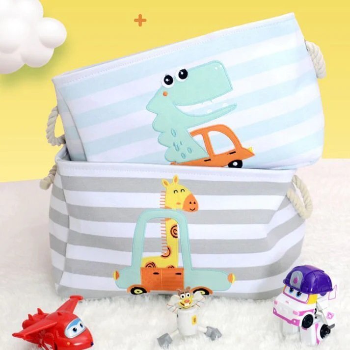 Ginger Home Cos pentru jucariihaine cu manere Dino