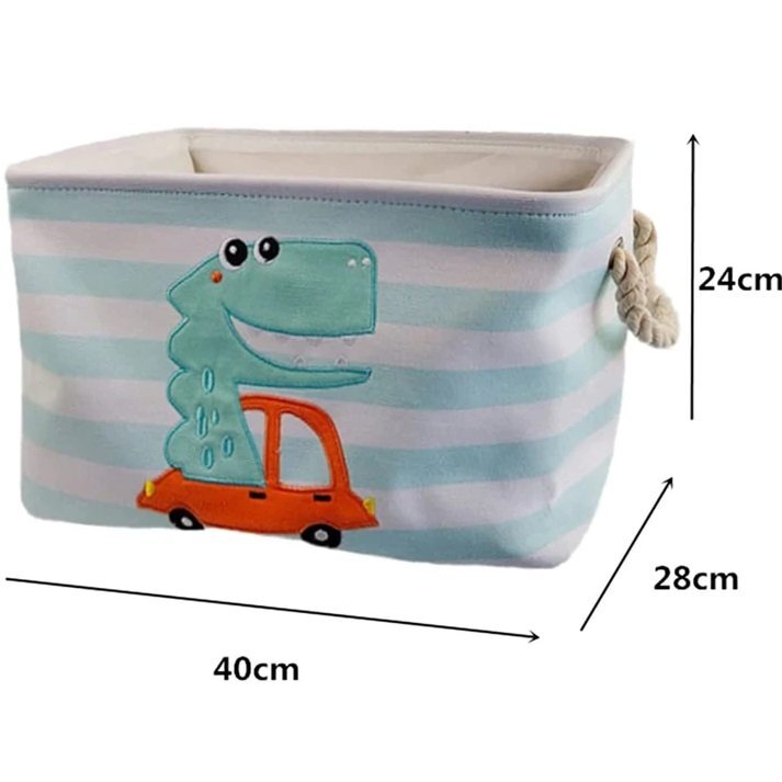 Ginger Home Cos pentru jucariihaine cu manere Dino