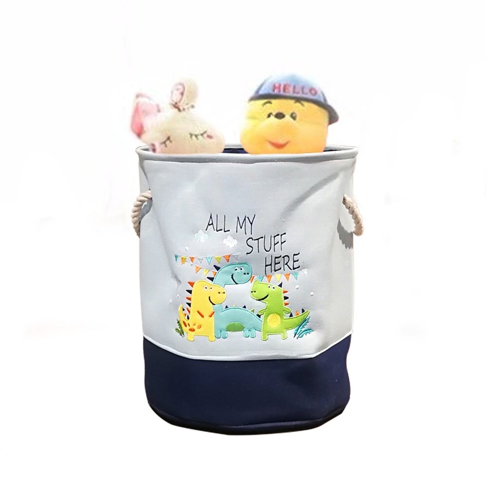 Ginger Home Cos pliabil pentru jucariihaine cu manere Dino