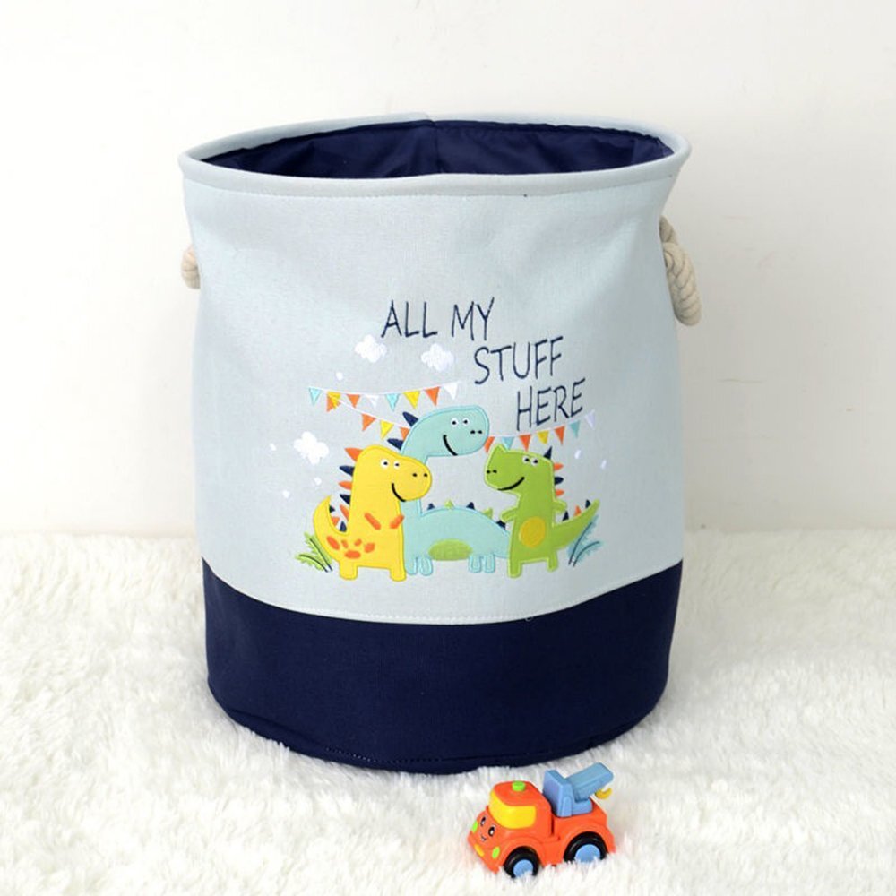 Ginger Home Cos pliabil pentru jucariihaine cu manere Dino