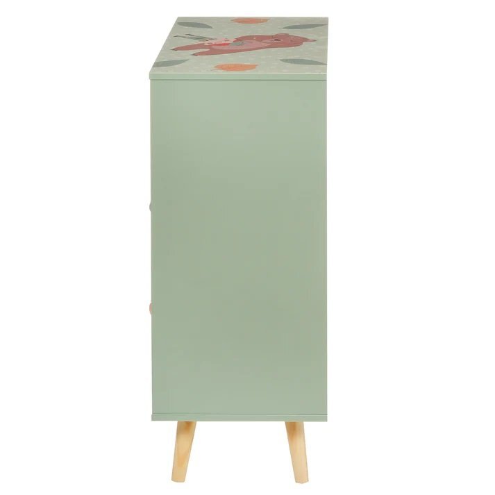 Ginger Home Dulap cu 2 sertare pentru copii Forest 60x30x75 cm