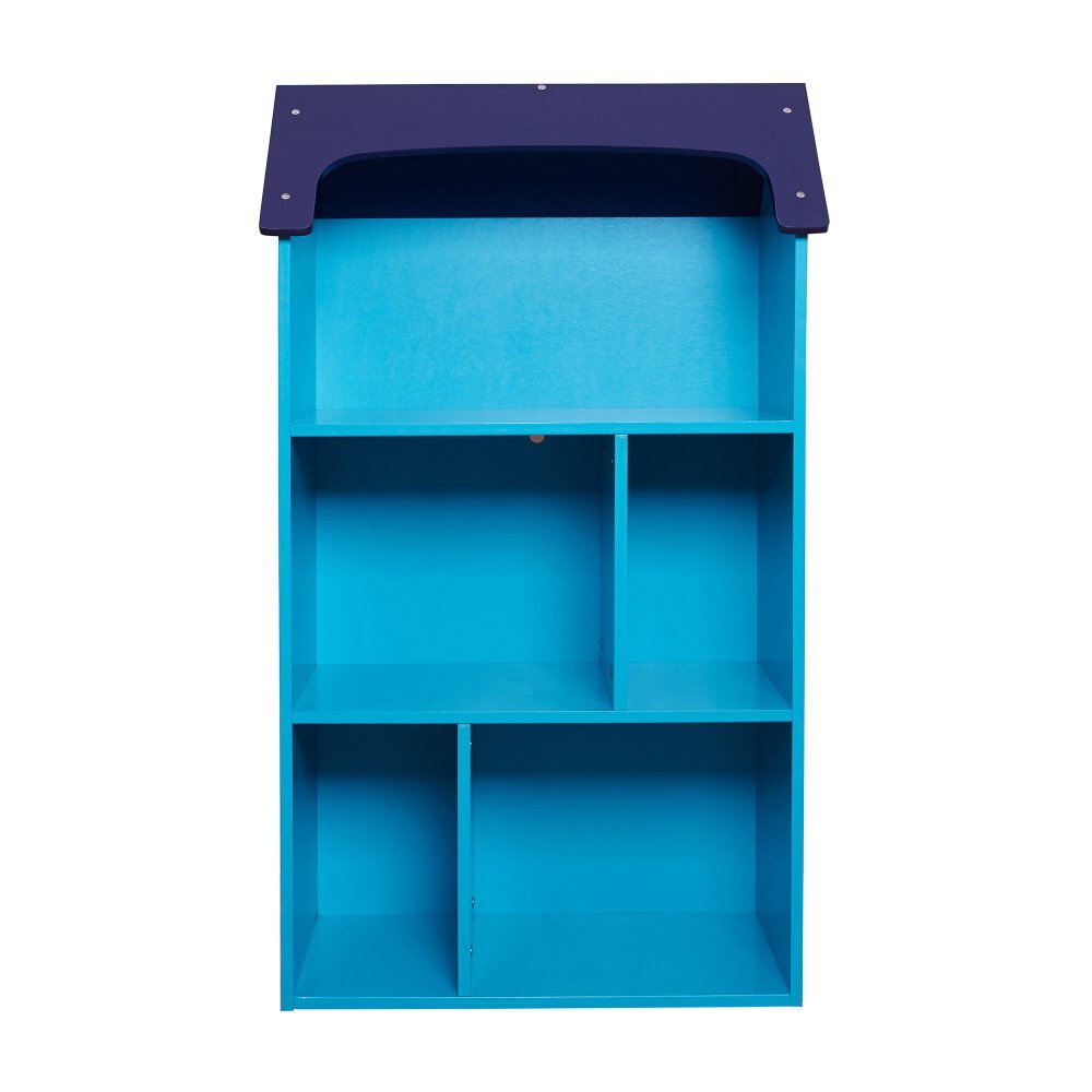 Ginger Home Organizator casuta din lemn pentru jucarii si carti Univers