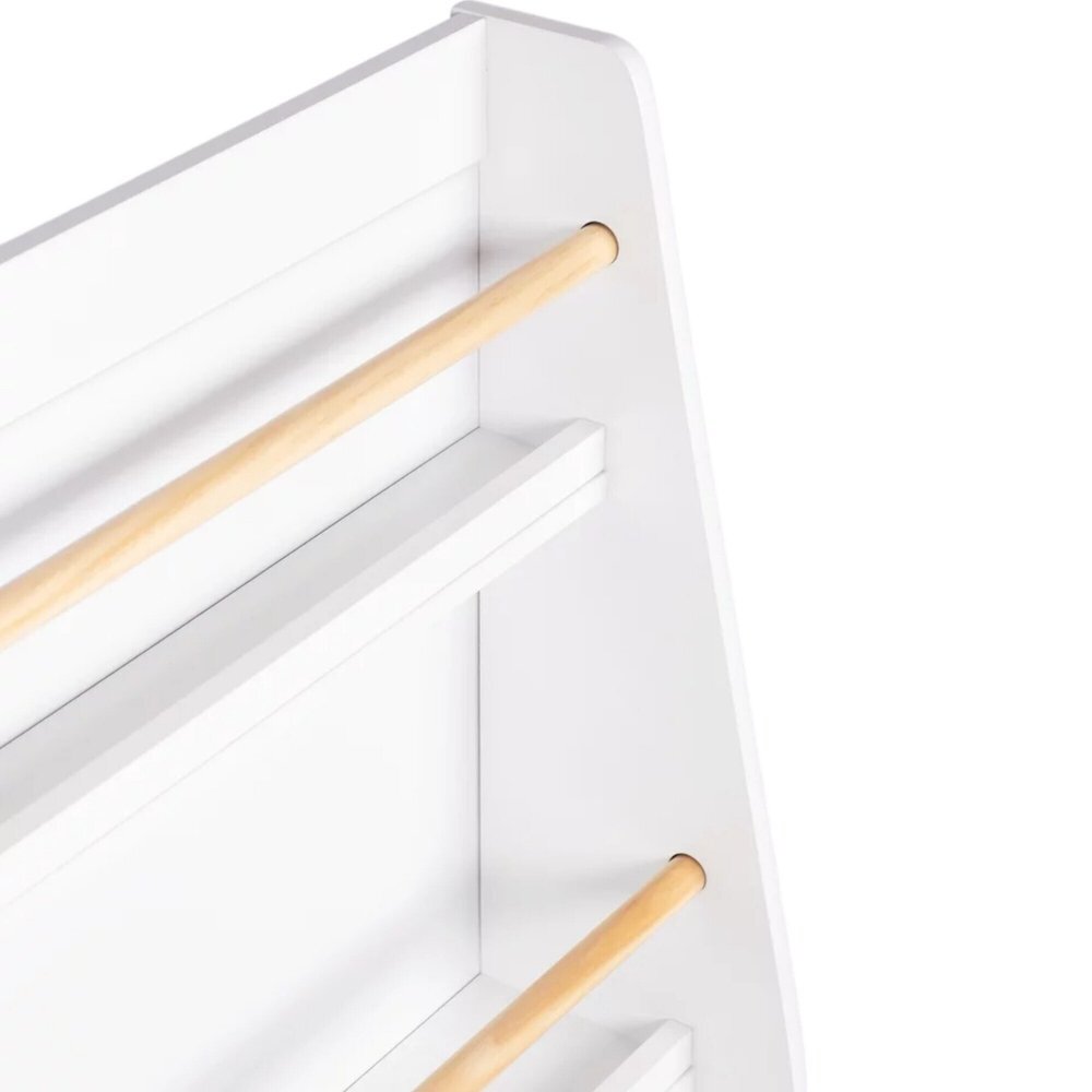 Ginger Home Organizator din lemn pentru jucarii si carti Cozy White