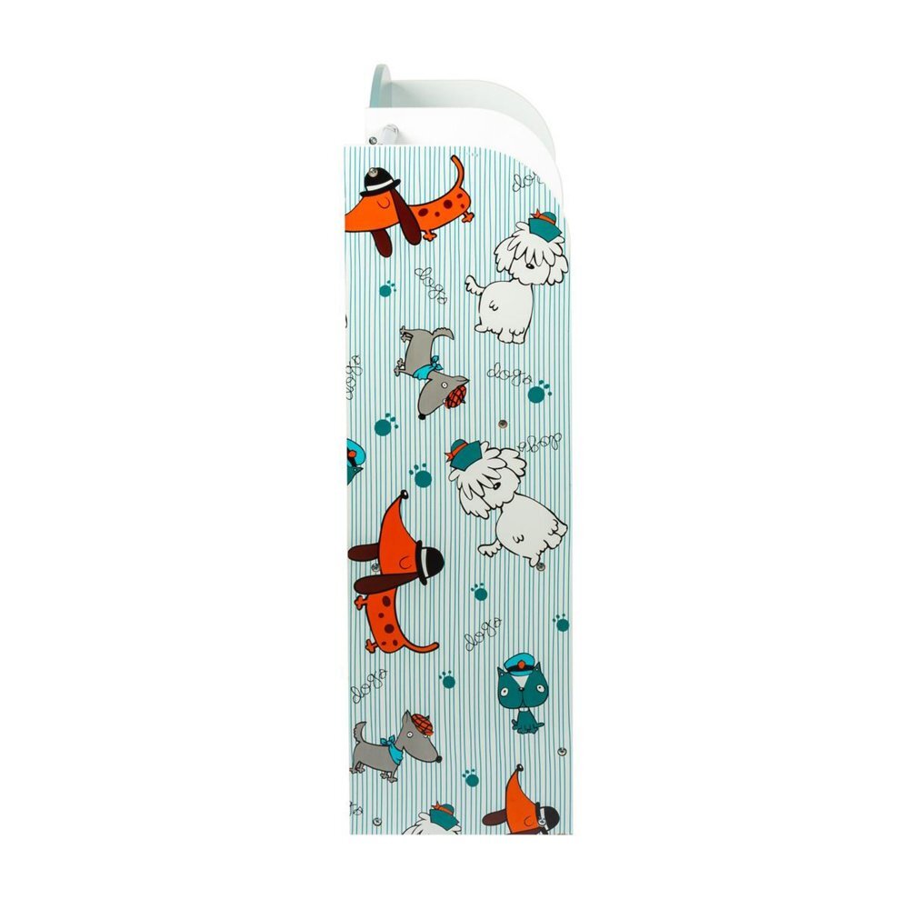 Ginger Home Organizator din lemn pentru jucarii si carti Dogs