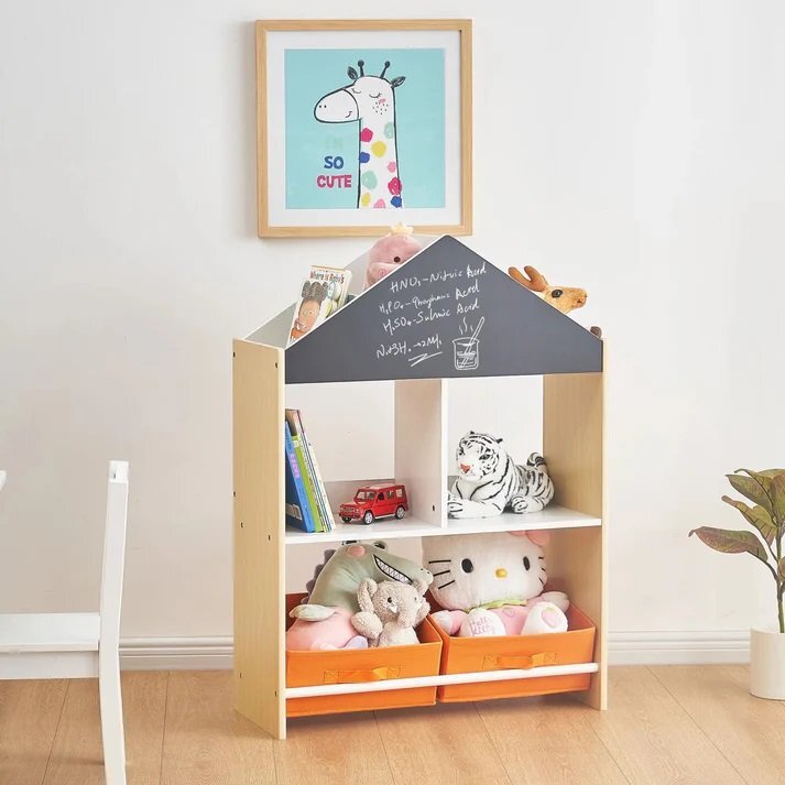 Ginger Home Organizator din lemn pentru jucarii si carti Wood