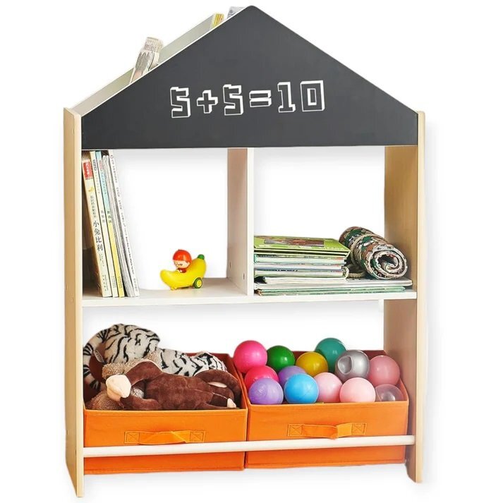 Ginger Home Organizator din lemn pentru jucarii si carti Wood