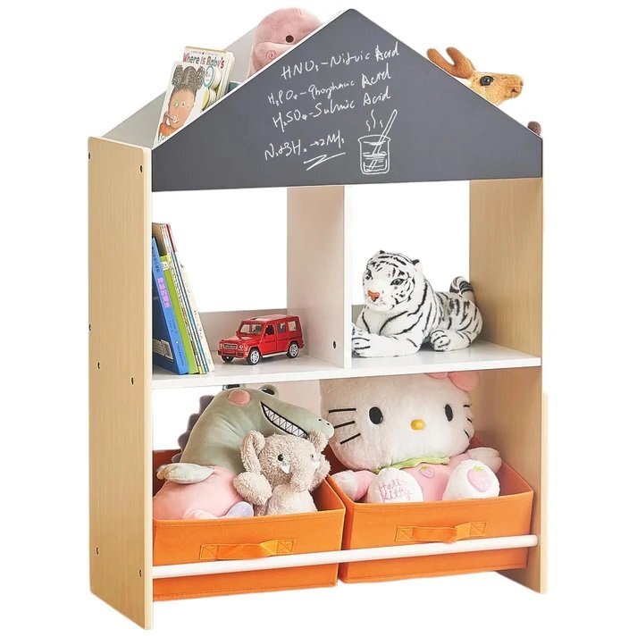 Ginger Home Organizator din lemn pentru jucarii si carti Wood