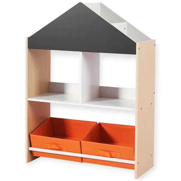 Ginger Home Organizator din lemn pentru jucarii si carti Wood