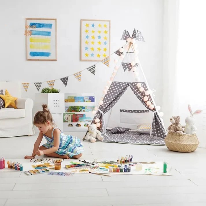 Ginger Home Organizator pentru carti si reviste Cloud White