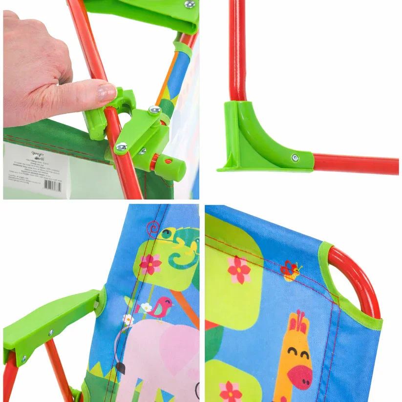 Ginger Home Scaunel pliabil pentru copii cu umbrela Toffyperfect pentru plajagradinacampingcalatorii