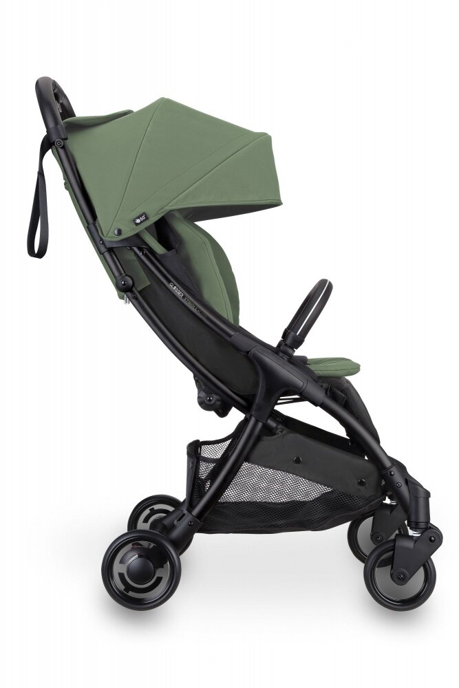 Globber Carucior pentru copii Stroll Lite Khaki ultra usor compact mecanism pliere cu o singura mana spatar ajustabil greutate admisa 22 kg
