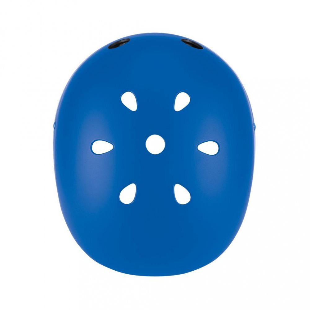 Globber Casca protectie PRIMO cu lumini interior EPS si 11 orificii de ventilatie culoare albastra