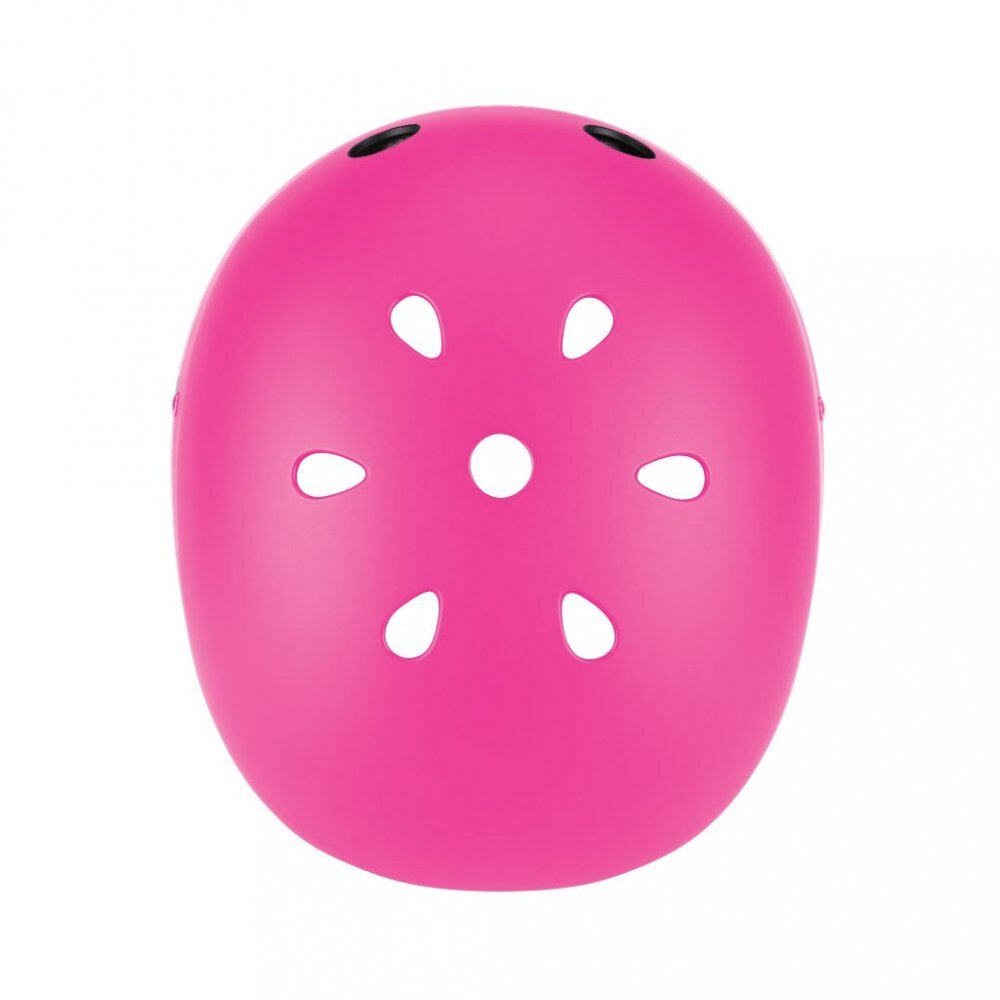 Globber Casca protectie PRIMO cu lumini interior EPS si 11 orificii de ventilatie culoare verde