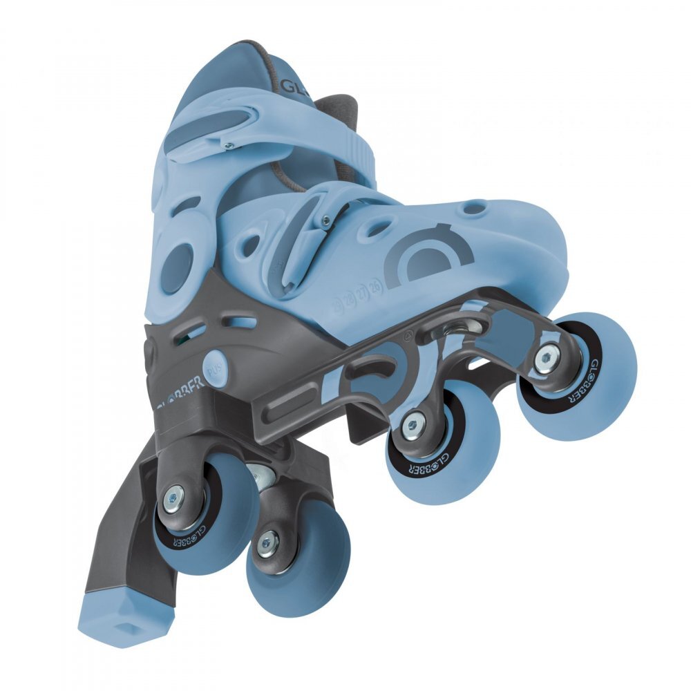 Globber Role Initiere reglabile 2 in 1 masura 26-29 rulmenti ABEC 9 culoare albastru