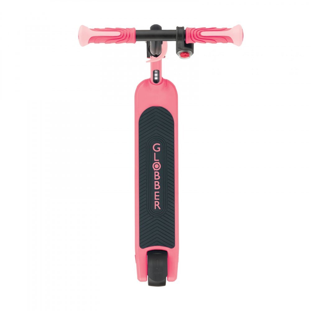 Globber Trotineta electrica E-Motion 6 Roz autonomie 8-10 km motor 80W ghidon reglabil lumini Led greutate admisa 50 kg
