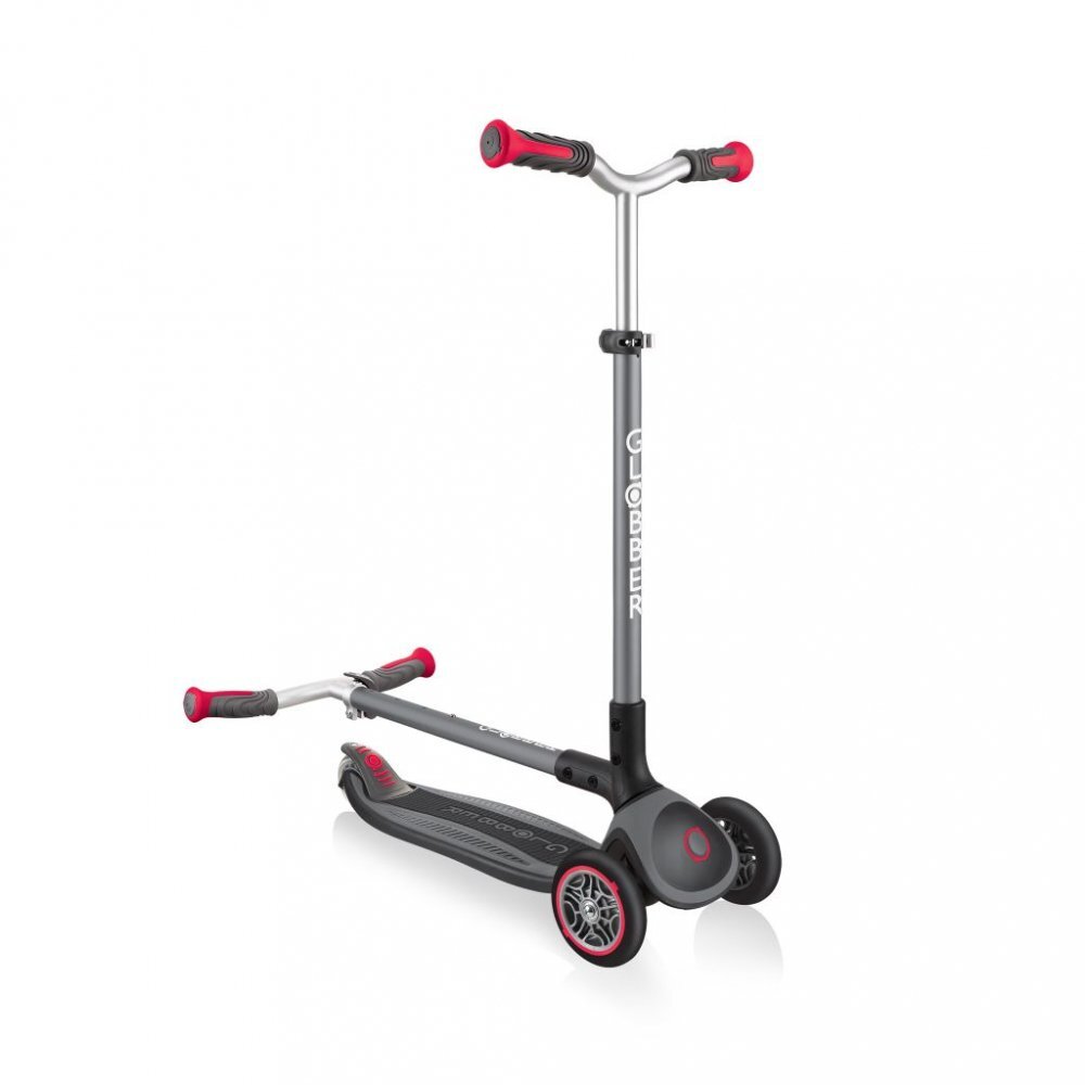 Globber Trotineta Master negru pliabila ghidon reglabil greutate suportata 50 kg varsta 4 ani+
