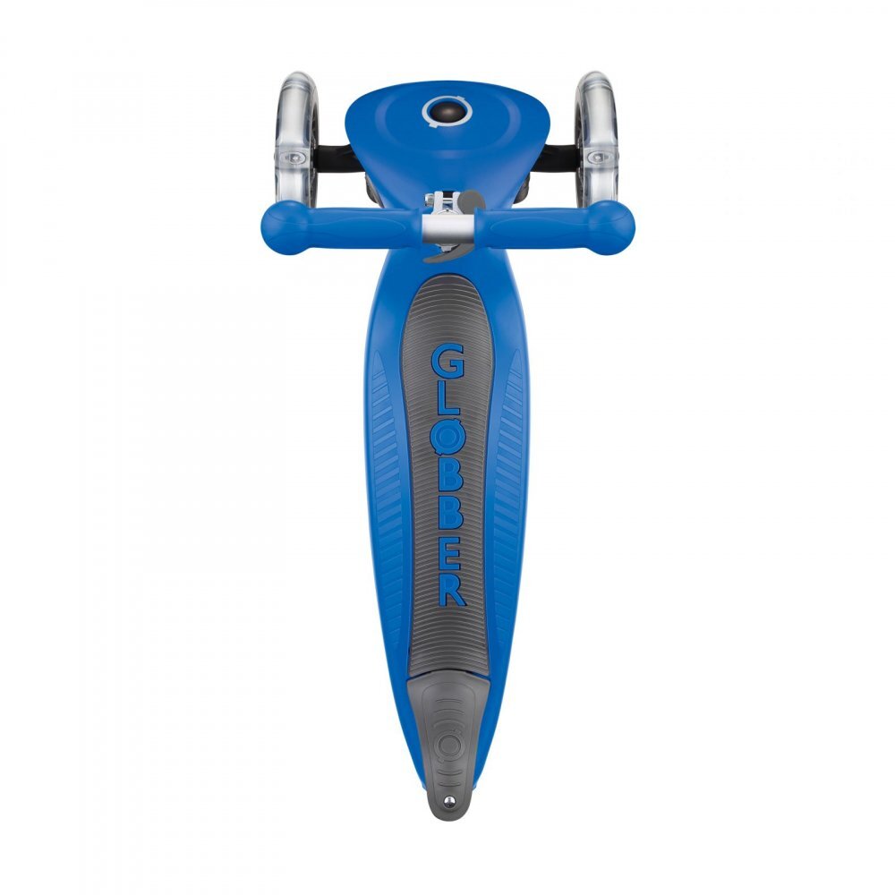 Globber Trotineta pentru copii Junior Albastru pliabila platforma antiderapanta ghidon din aluminiu reglabil greutate admisa 50 kg