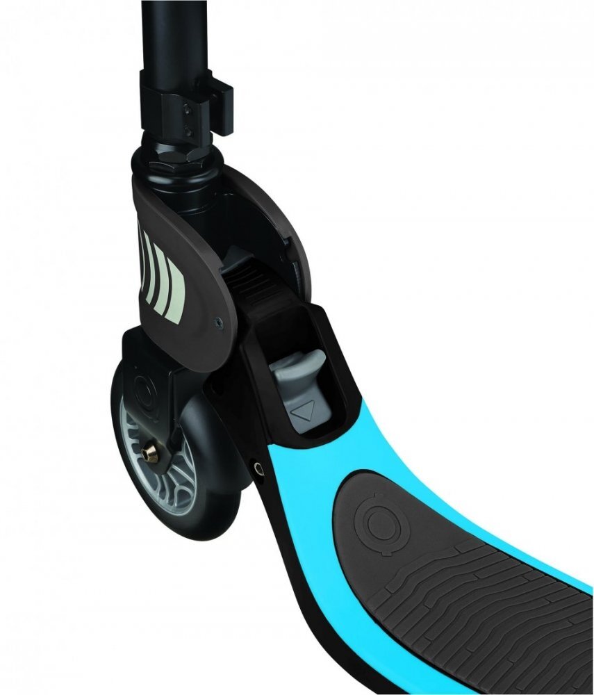 Globber Trotineta pliabila Flow 125 Albastra ghidon reglabil platforma antiderapanta greutate admisa 100 kg