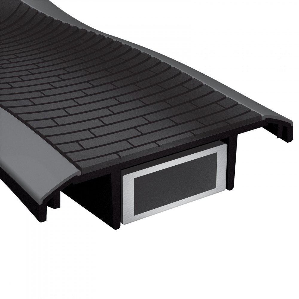 Globber Trotineta pliabila Flow 125 Gri-Negru ghidon reglabil platforma antiderapanta greutate admisa 100 kg