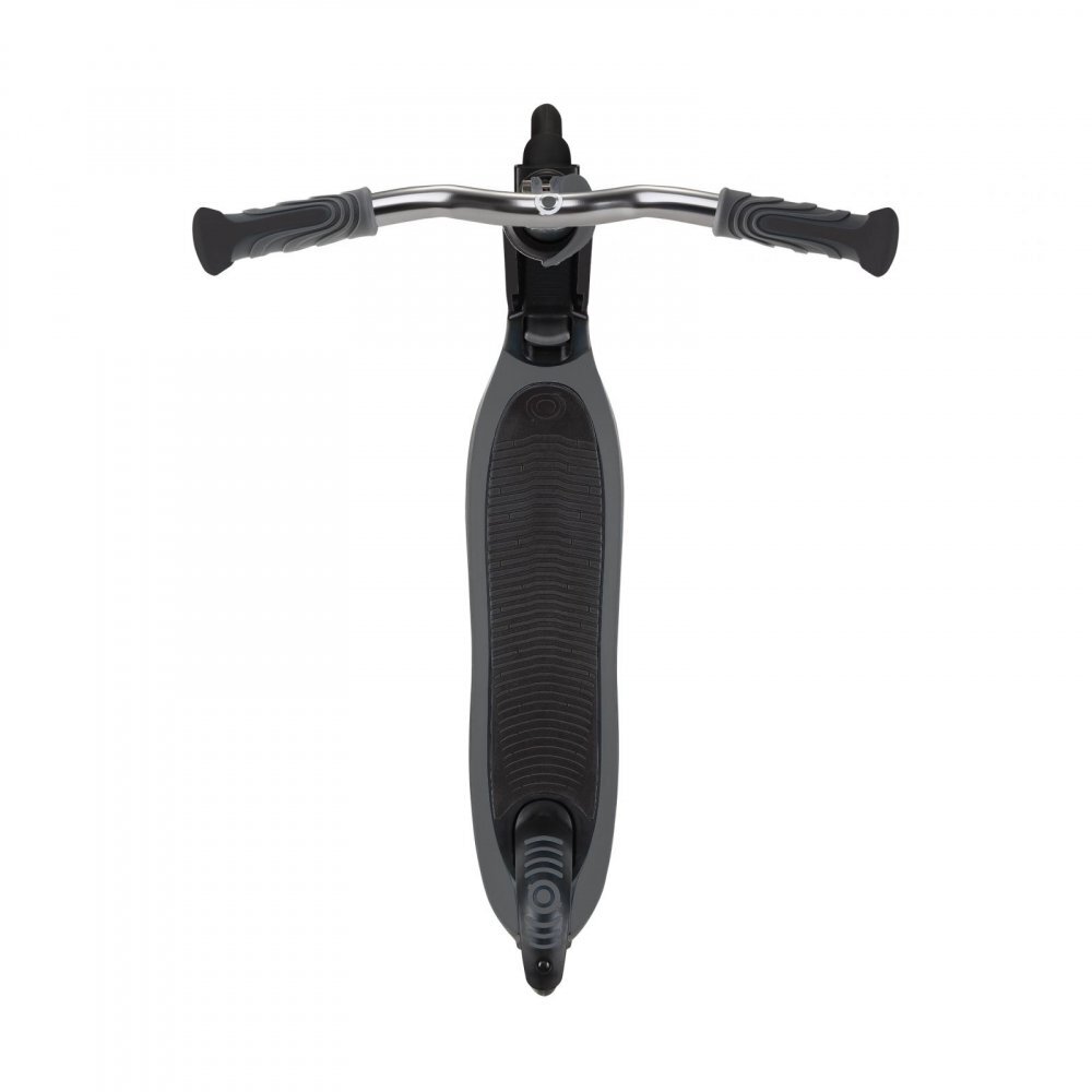 Globber Trotineta pliabila Flow 125 Gri-Negru ghidon reglabil platforma antiderapanta greutate admisa 100 kg
