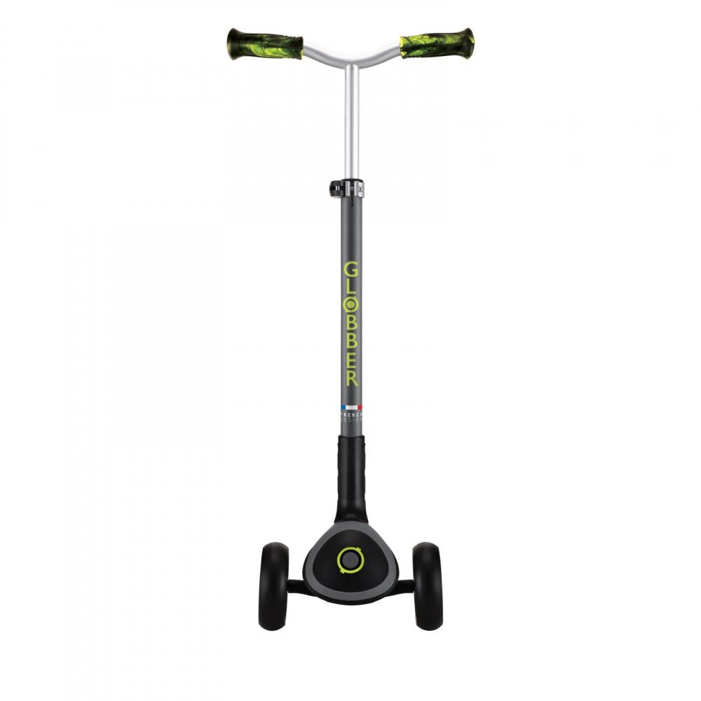 Globber Trotineta pliabila Master Prime verde ghidon reglabil platforma antialunecare greutate admisa 50 kg