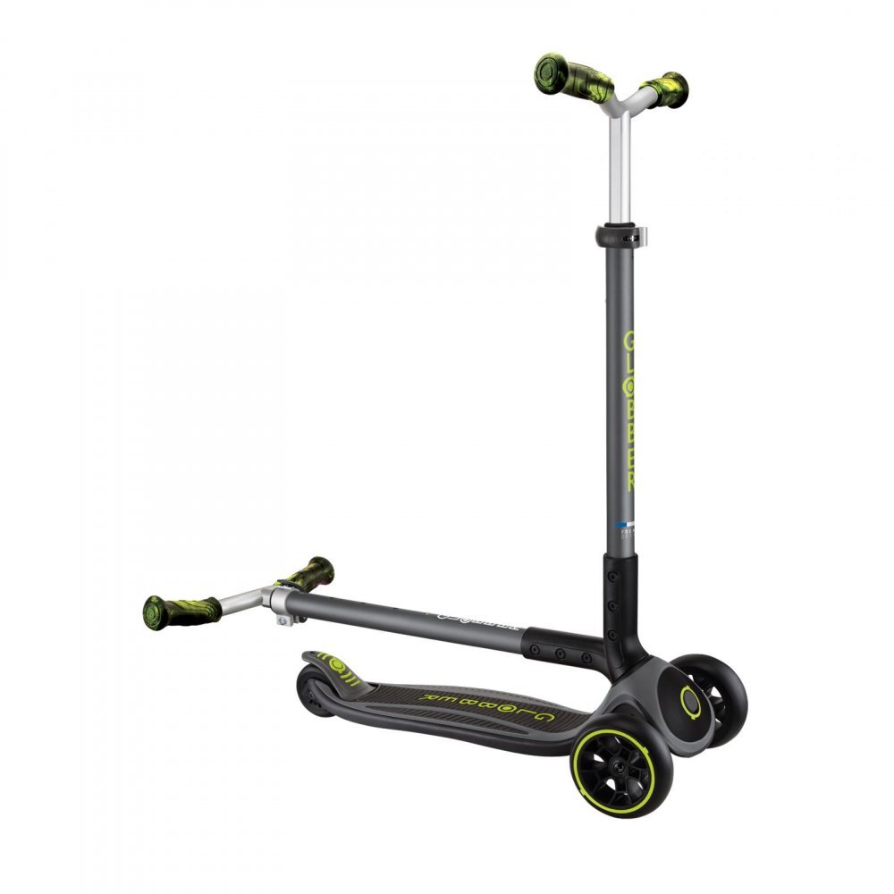 Globber Trotineta pliabila Master Prime verde ghidon reglabil platforma antialunecare greutate admisa 50 kg