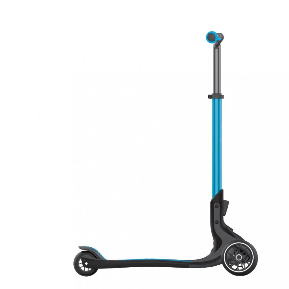 Globber Trotineta Ultimum albastra pliabila ghidon reglabil design ergonomic platforma antialunecare greutate admisa 100 kg varsta 5 ani+