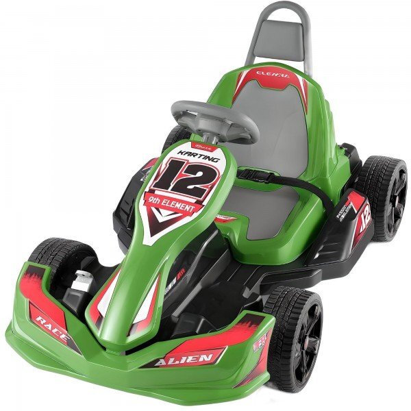 Globo Kart electric pentru copii Go Kart 70W acumulator 12V Verde