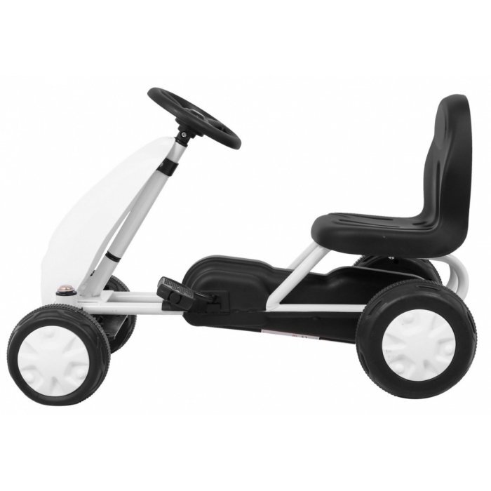 Gokart Kart cu pedale alb