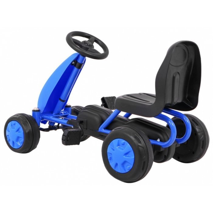 Gokart Kart cu pedale albastru