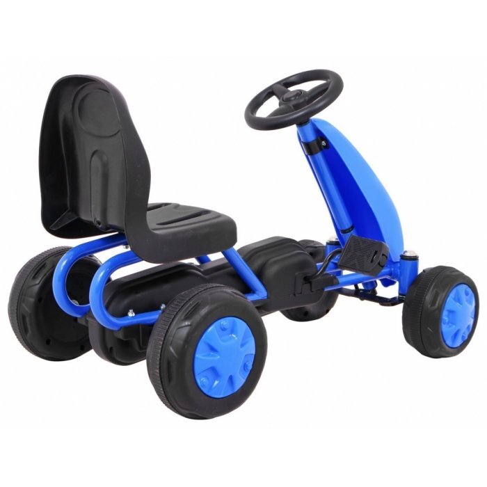 Gokart Kart cu pedale albastru